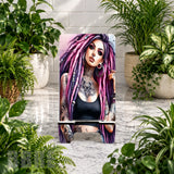 Vibrant Tattooed Woman Product Mockup