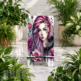 Floral Portrait Product Mockup
