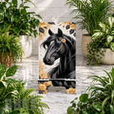 Elegant Black Horse Product Mockup