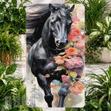 Floral Black Stallion Product Image