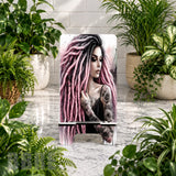 Pink Dreadlocks Product Mockup