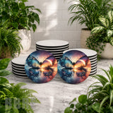 Butterfly Sunset Product Mockup