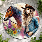 Cowgirl Horse Product Image