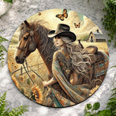 Cowgirl And Horse Product Image