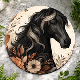 Elegant Black Horse Product Image