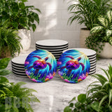 Colorful Turtle 3 Product Mockup