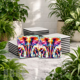 Colorful Elephants Product Mockup