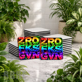Rainbow Letters Product Mockup