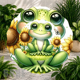 Frog Sunflowers Product Image