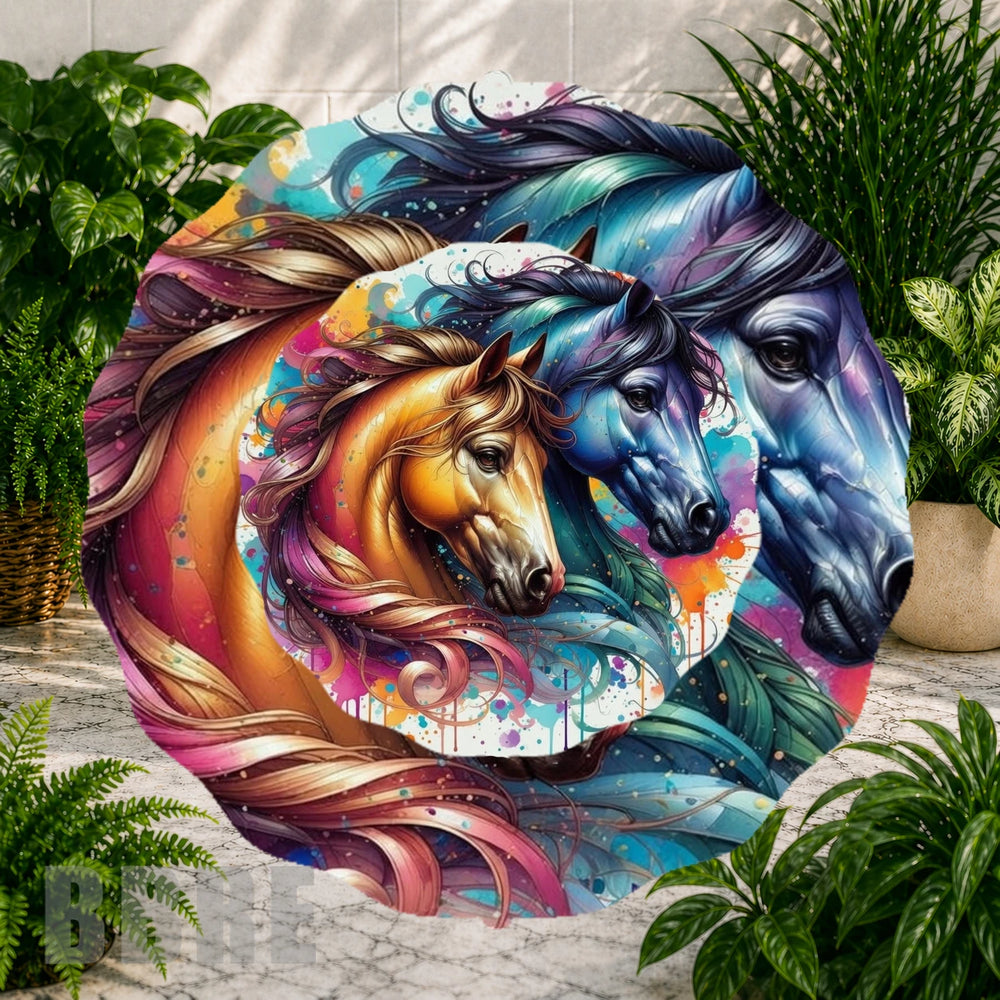 Colorful Horses Product Image