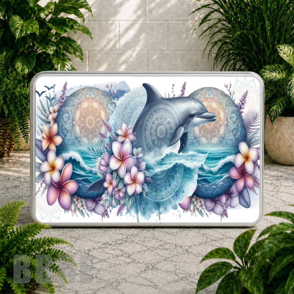 Dolphin Waves Coaster Sublimation Wrap