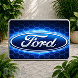 Ford Logo Coaster Sublimation Wrap