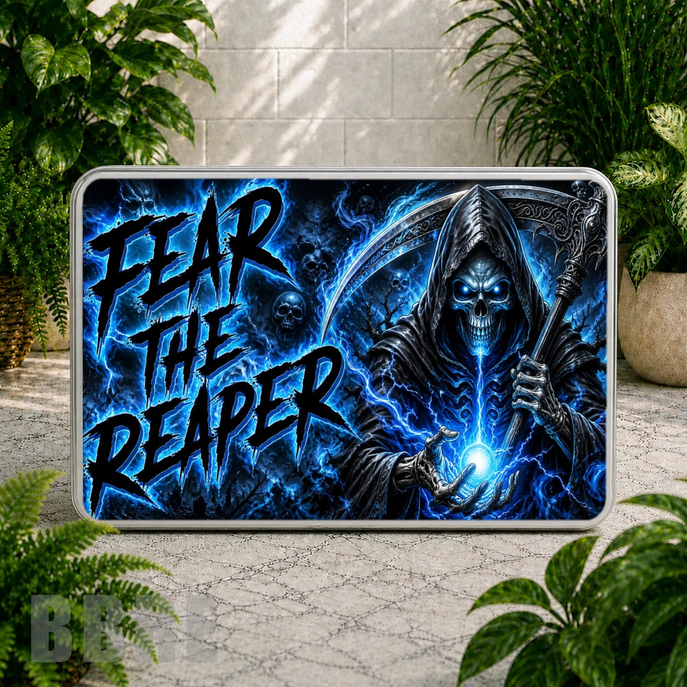 Fear The Reaper Coaster Sublimation Wrap