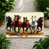 Galloping Horses Coaster Sublimation Wrap