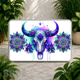 Colorful Skull Coaster Sublimation Wrap