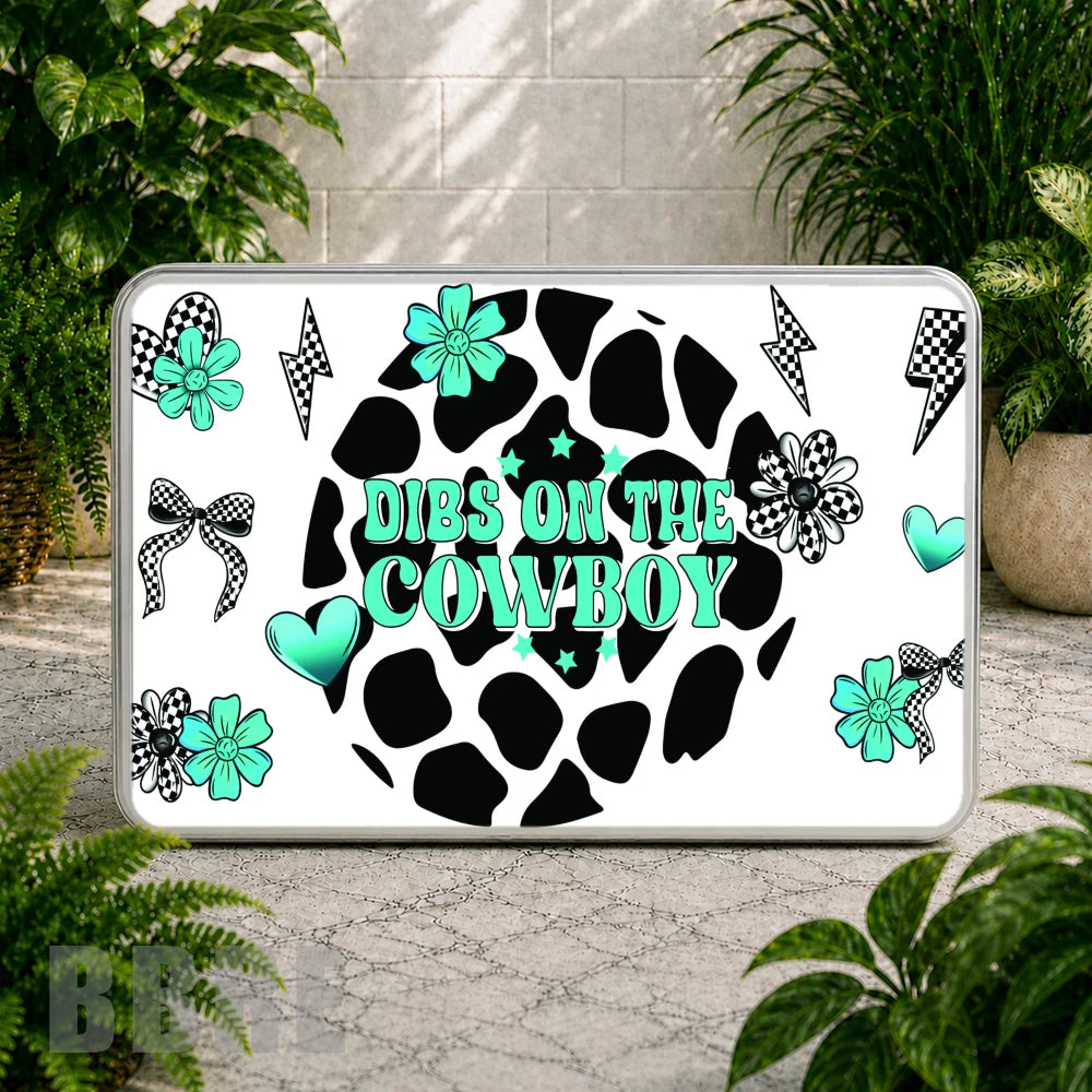 Cowboy Dibs Coaster Sublimation Wrap