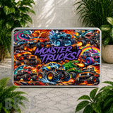 Monster Trucks Coaster Sublimation Wrap