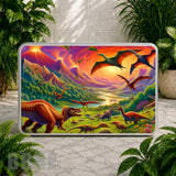 Dinosaur Adventure Coaster Sublimation Wrap