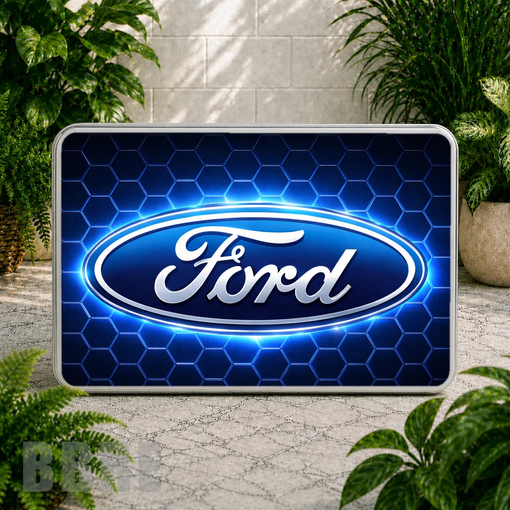 Ford Logo 3 Coaster Sublimation Wrap