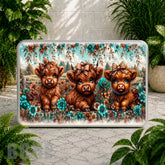 Highland Cattle Coaster Sublimation Wrap