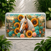 Floral Horse 2 Coaster Sublimation Wrap