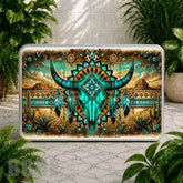 Turquoise Skull Coaster Sublimation Wrap