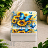 Butterfly Sunflowers Product Mockup