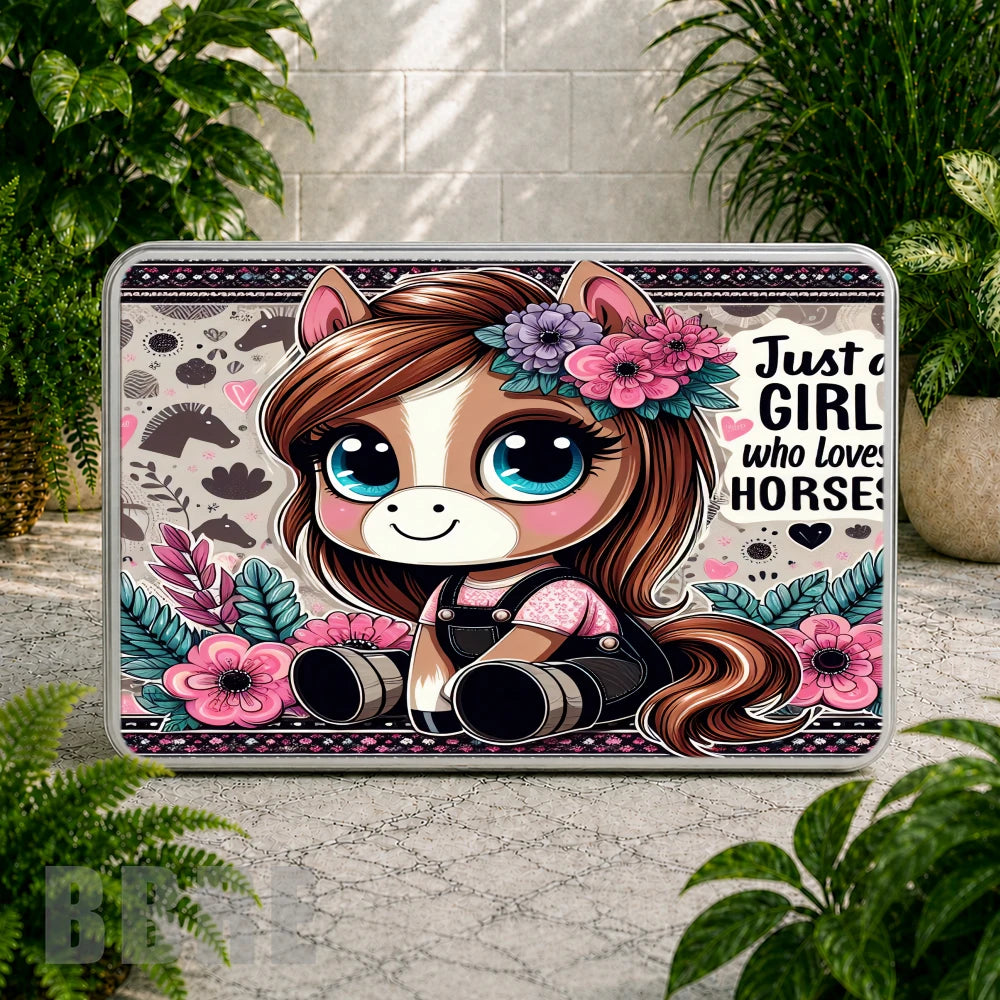Horse Girl Coaster Sublimation Wrap