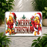 Christmas Pooh Coaster Sublimation Wrap