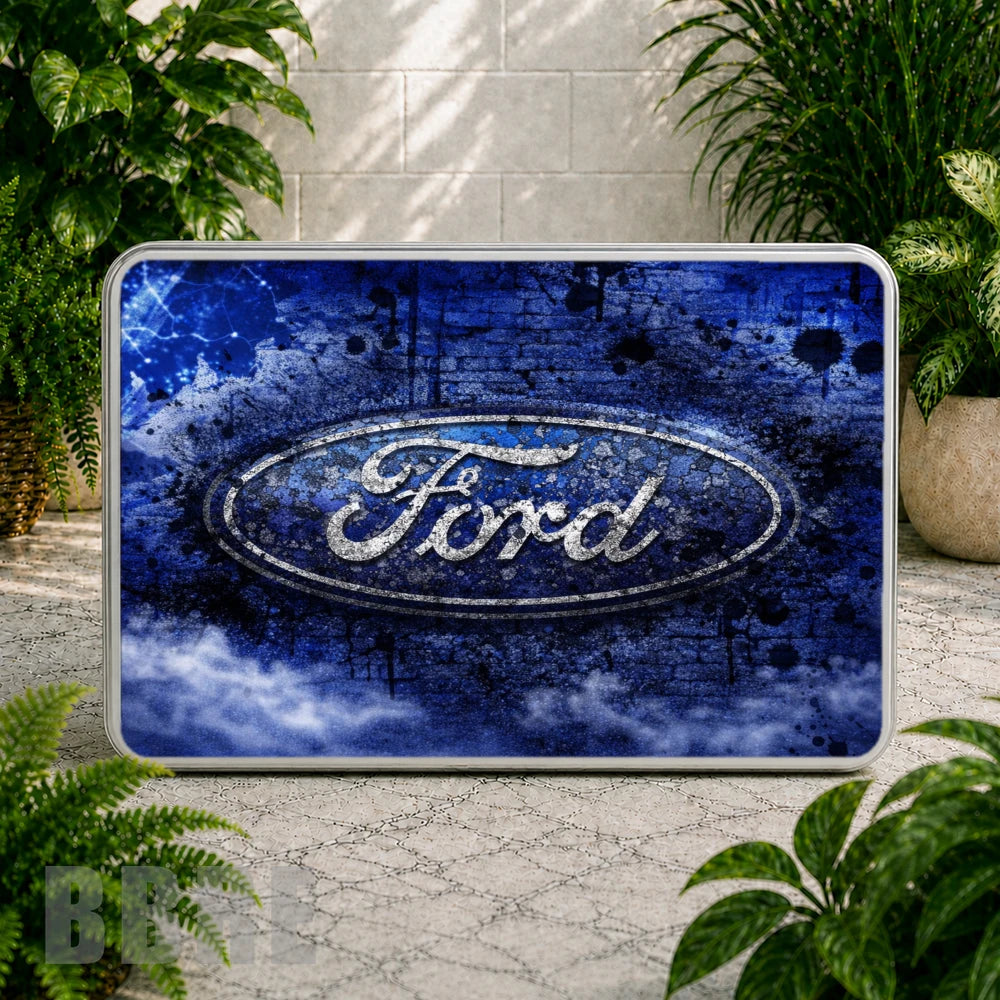 Ford Logo 5 Coaster Sublimation Wrap