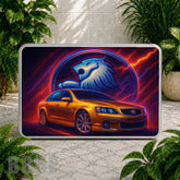 Electric Lion Coaster Sublimation Wrap