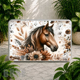Floral Horse 3 Coaster Sublimation Wrap