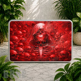 Crimson Skull Coaster Sublimation Wrap