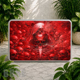 Crimson Skull Coaster Sublimation Wrap