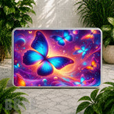 Colorful Butterflies Coaster Sublimation Wrap