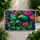Vibrant Peacock 2 Coaster Sublimation Wrap