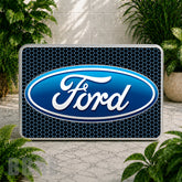 Ford Logo 6 Coaster Sublimation Wrap