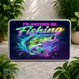 Fishing Neon Coaster Sublimation Wrap