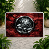 Lion Emblem 4 Coaster Sublimation Wrap