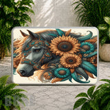 Floral Horse 5 Coaster Sublimation Wrap