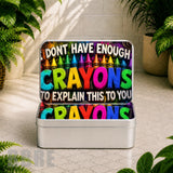 Colorful Crayons Product Mockup