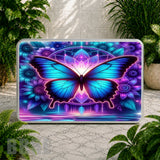 Vibrant Butterfly Coaster Sublimation Wrap