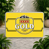 Gold Lager Coaster Sublimation Wrap