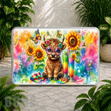 Colorful Highland Coaster Sublimation Wrap