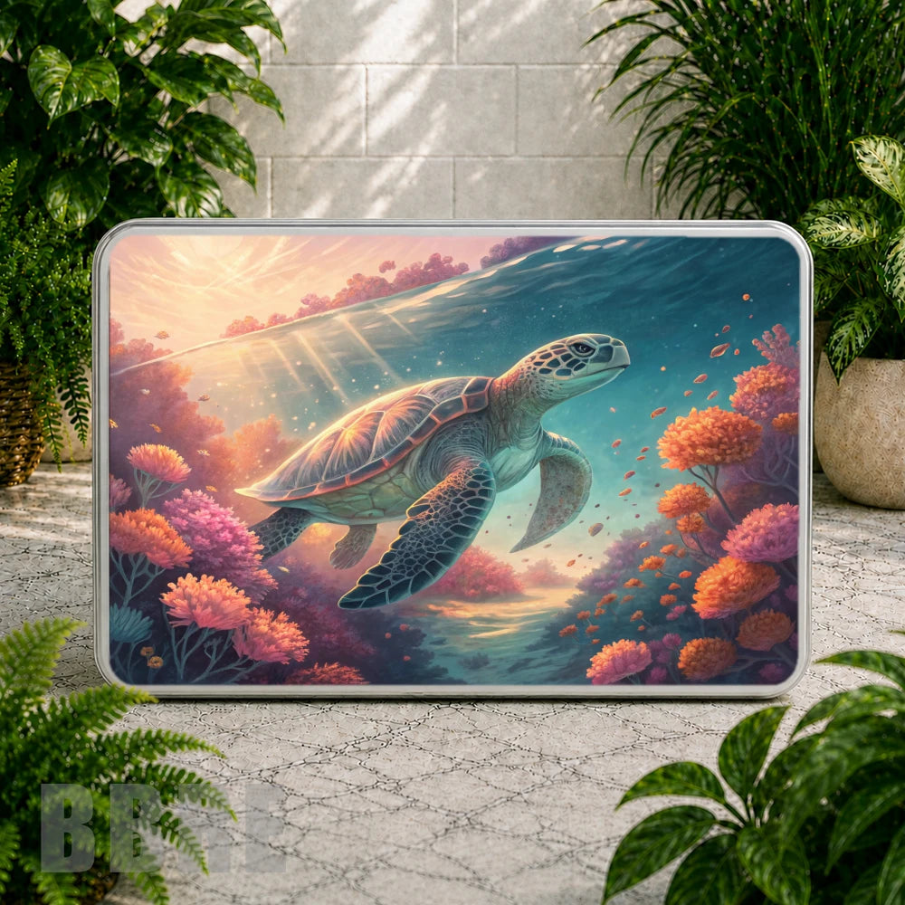Turtle Adventure Coaster Sublimation Wrap