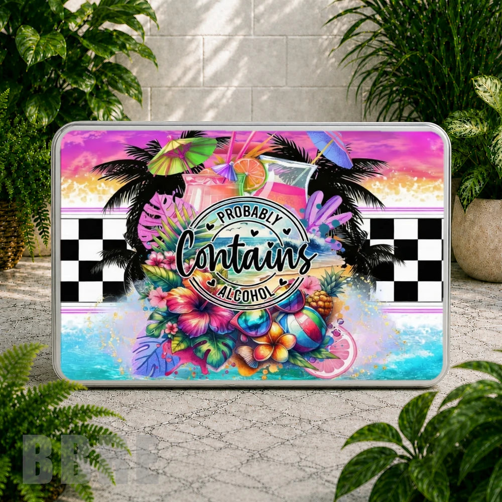 Tropical Vibes Coaster Sublimation Wrap