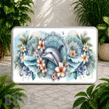 Dolphin Paradise 3 Coaster Sublimation Wrap