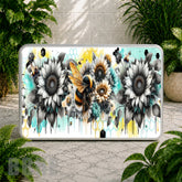 Bee Sunflowers Coaster Sublimation Wrap