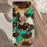 Cow Print Faded Image