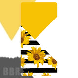 Sunflower Stripes 2 Faded Image